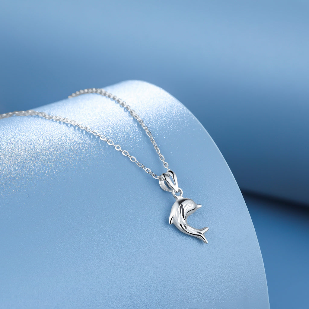 950 Platinum Pendant Dolphin 1-1.3g PT042449