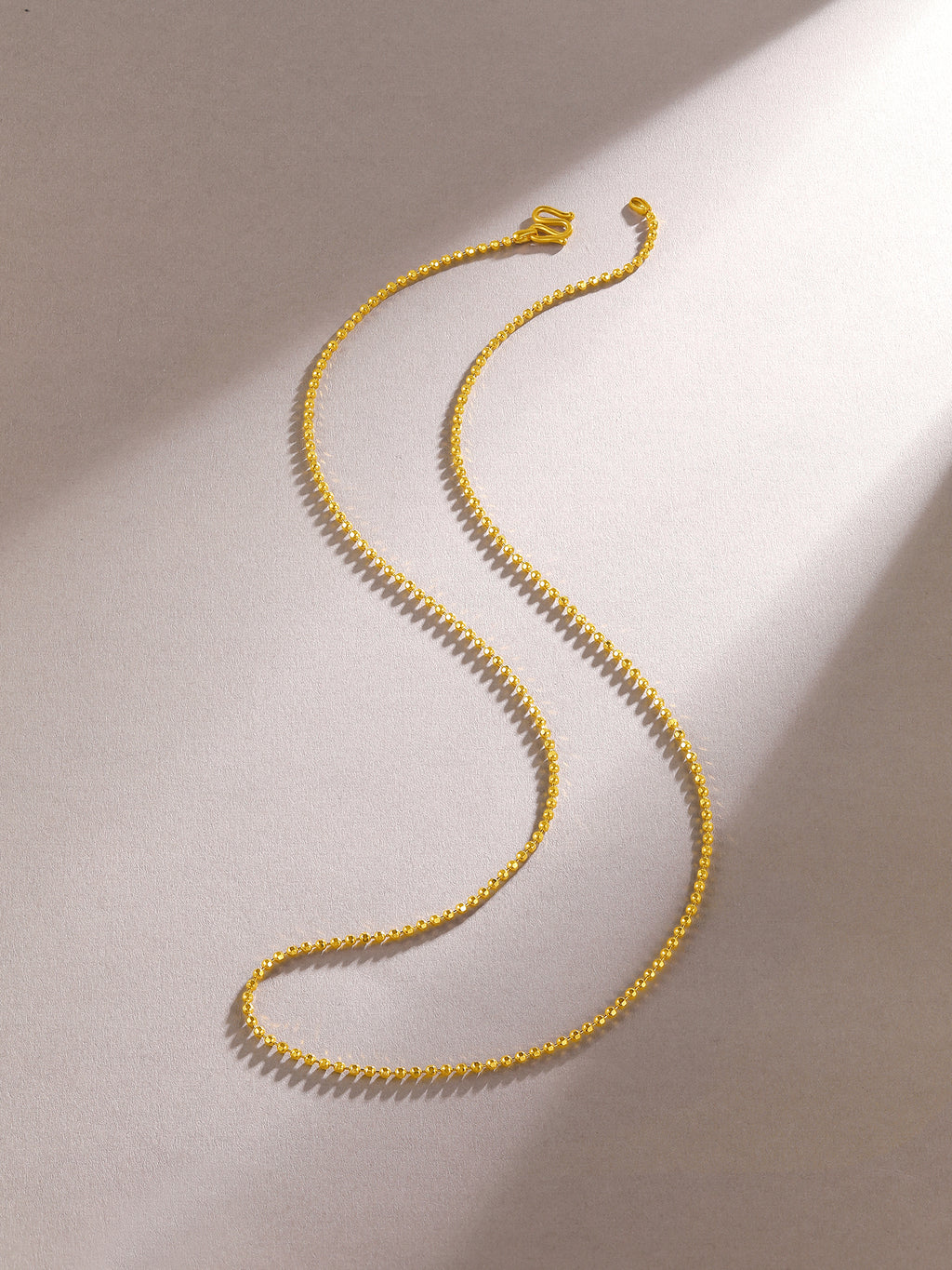 999 24K Gold Necklace 5.9-7.7g A0510915