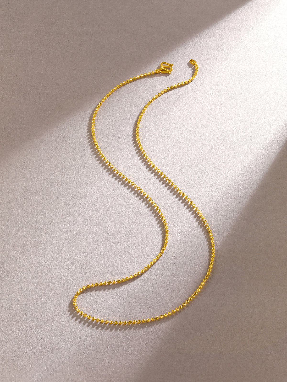999 24K Gold Necklace 5.9-7.7g A0510915