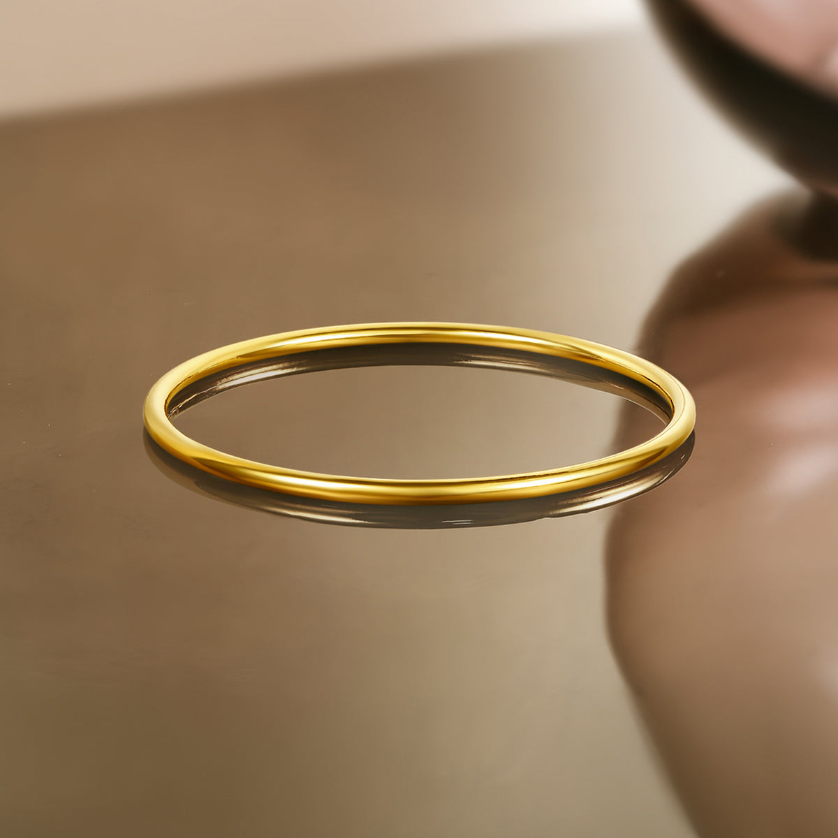 999 24K Gold Bangle Bracelet 20-25g A1012545