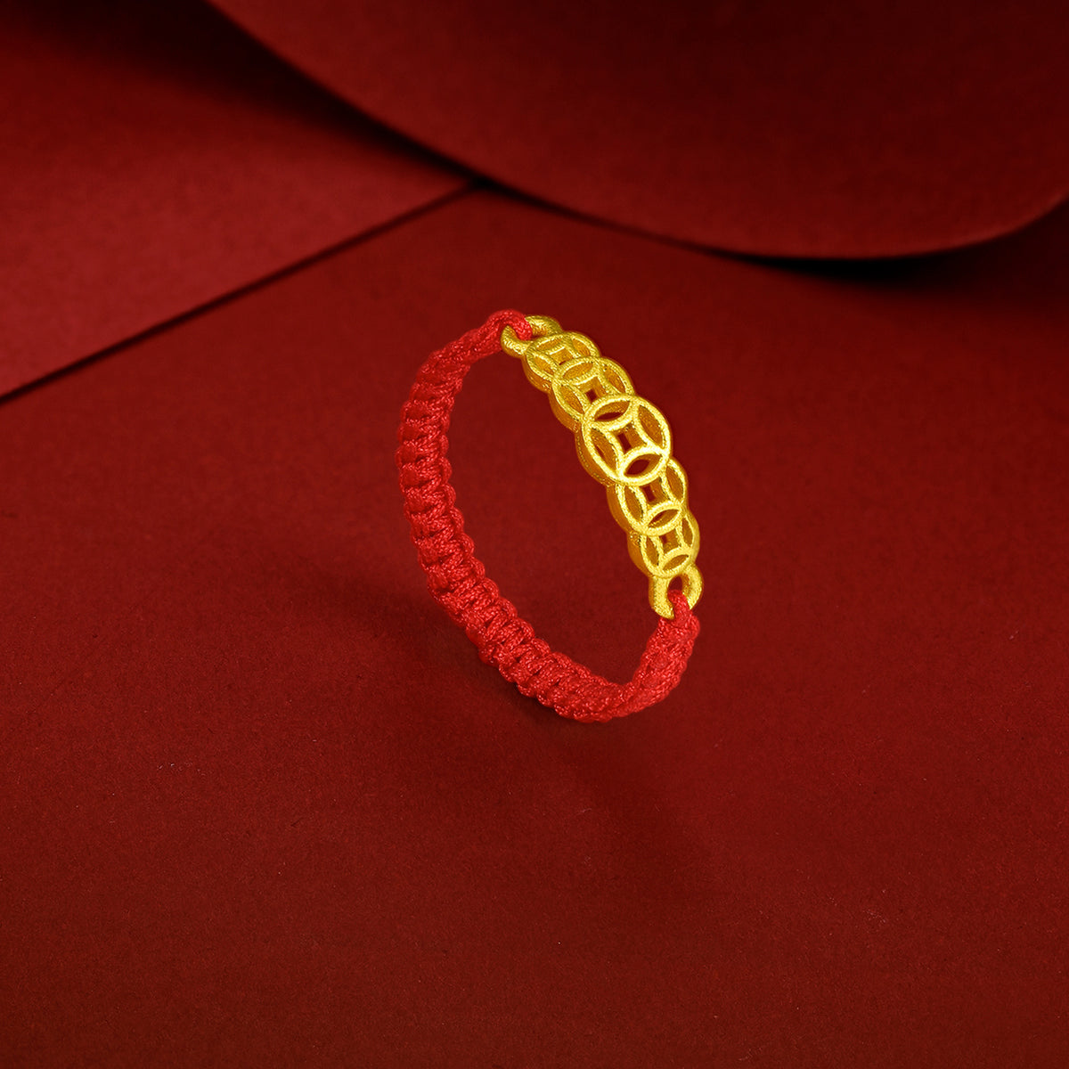 999 24K Gold Ring Coin 0.5-0.7g A0112970