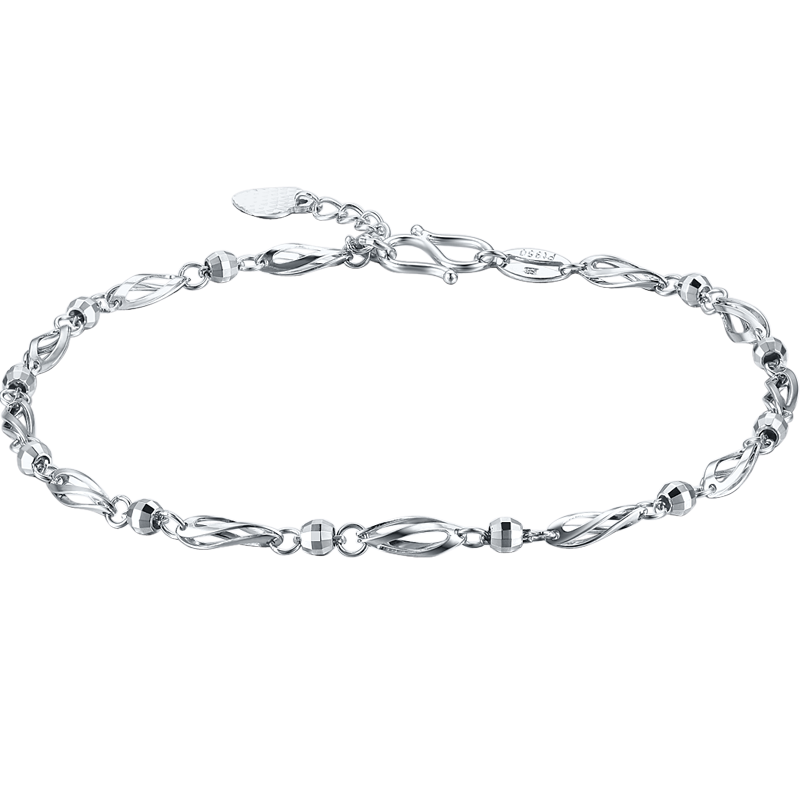 950 Platinum Chain Bracelet 3.4-3.7g PT070463