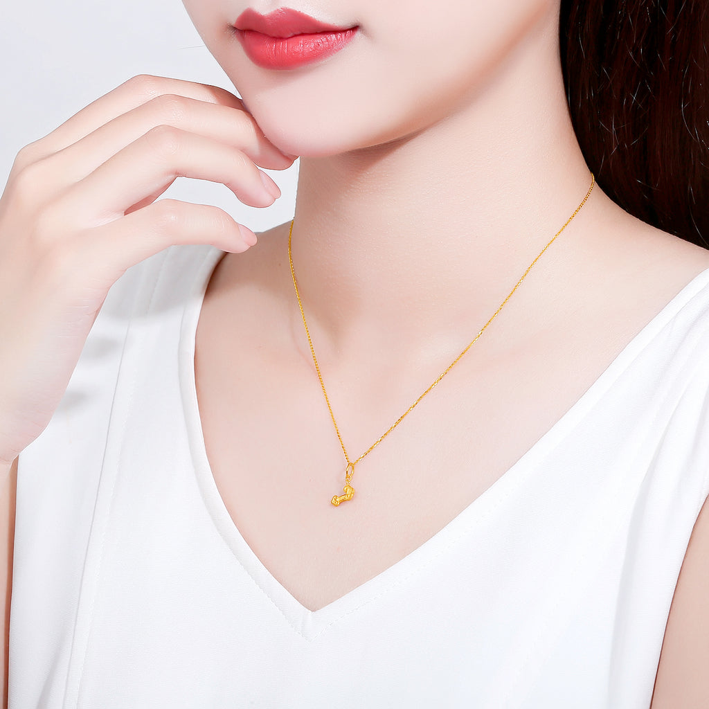 999 24K Gold Pendant              Ruyi 0.6-1g AA045283