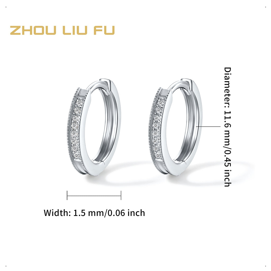 18K Gold Earrings Diamond 1.15-1.45g W0913499