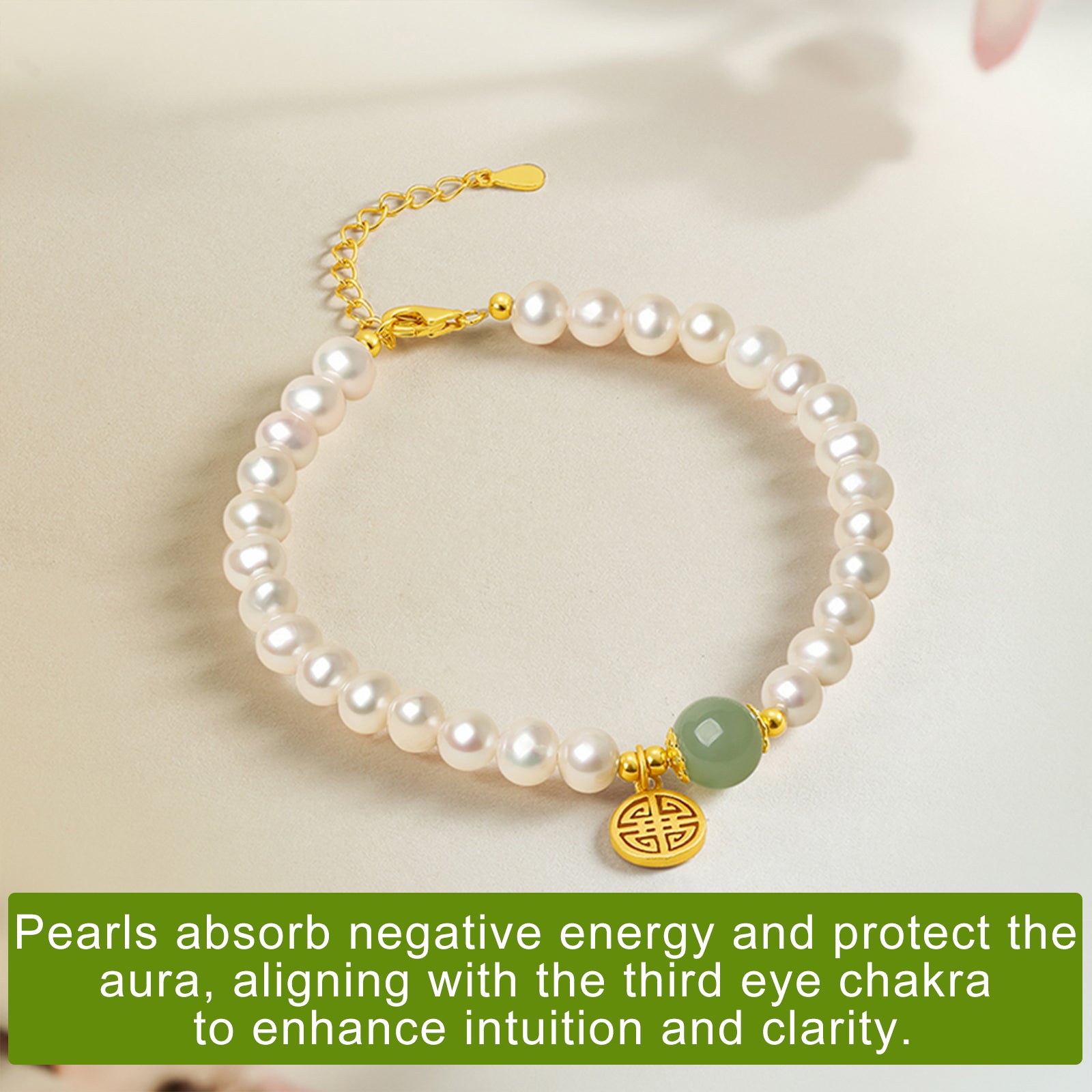 S925 Sterling Silver Chain Bracelet Pearl Heitian Jade 1.1-2.1g 17-23cm X0711994