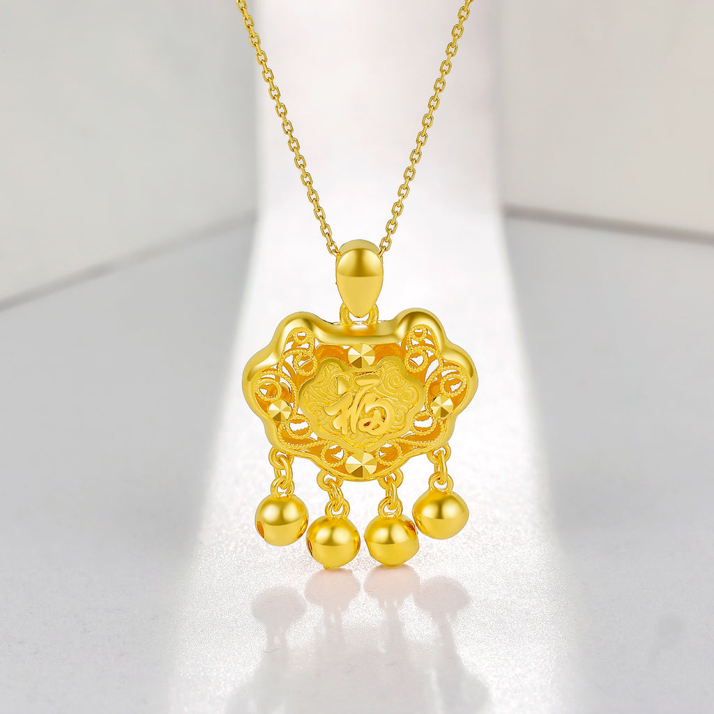 999 24K Gold Pendant 5.5-6.5g AA043919