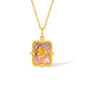 999 24K Gold Pendant Flower 3.22-3.52g A0421045