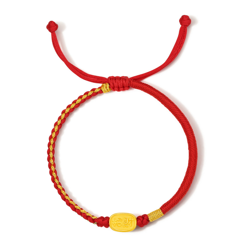 馬年24K金手鍊0.55-0.75g 招財招財A1712797