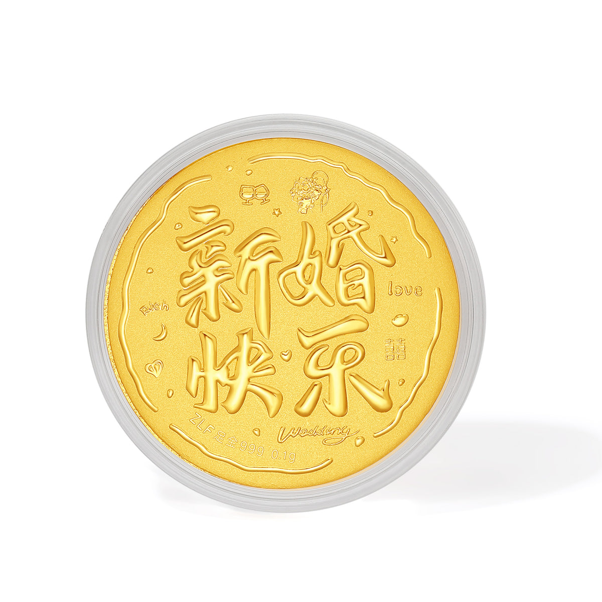 999 24K Gold Ornament 0.1g A2523737