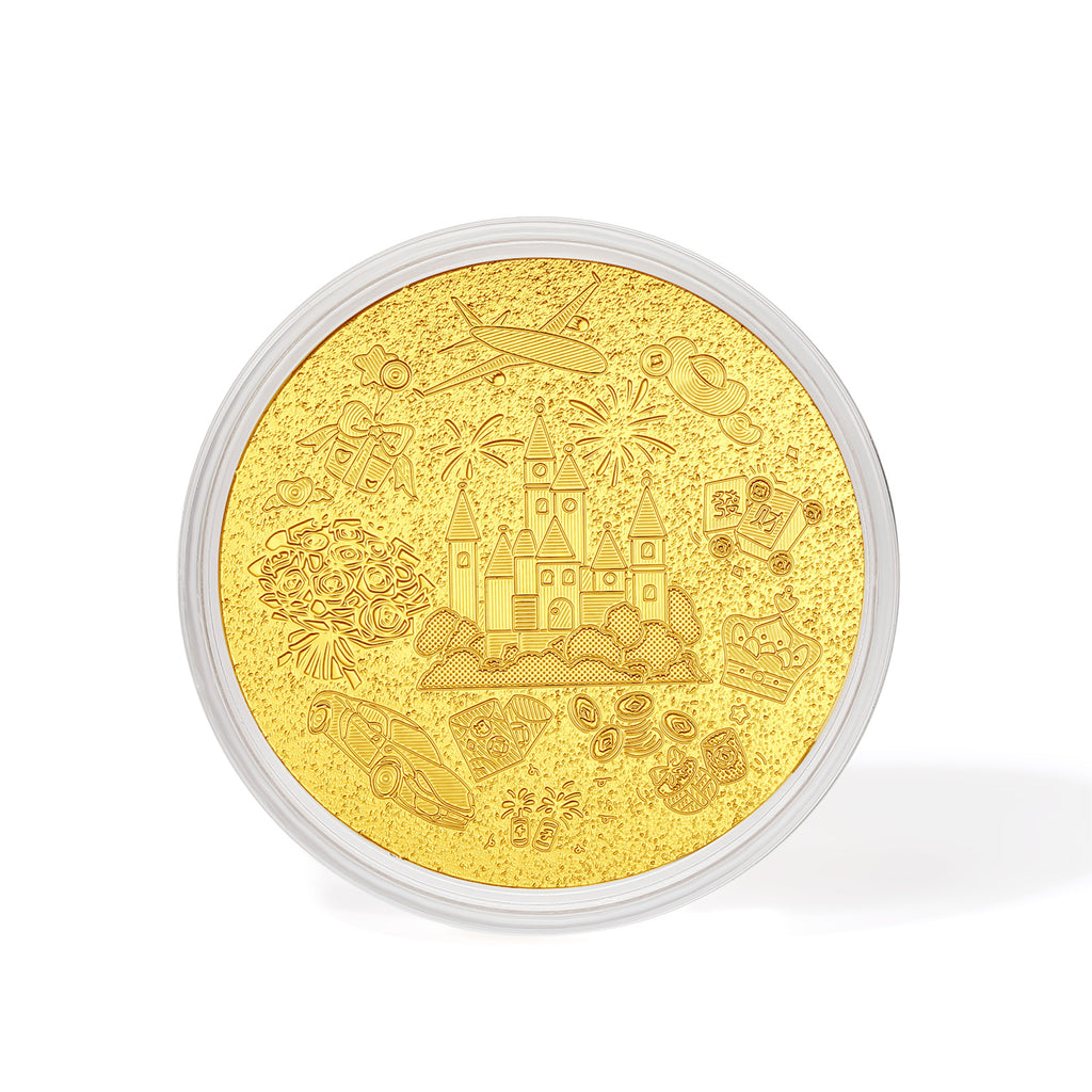 999 24K Gold Ornament 0.1g A2523738