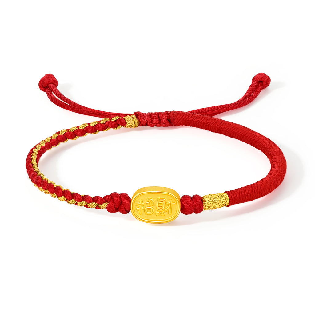 馬年24K金手鍊0.55-0.75g 招財招財A1712797