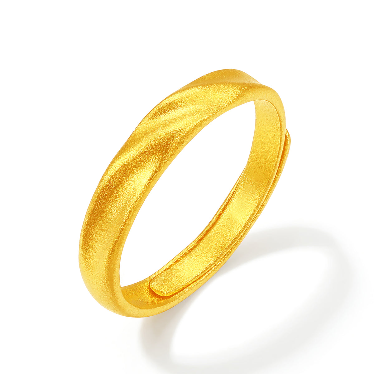 999 24K Gold Ring 2.9-3.5g A0213621