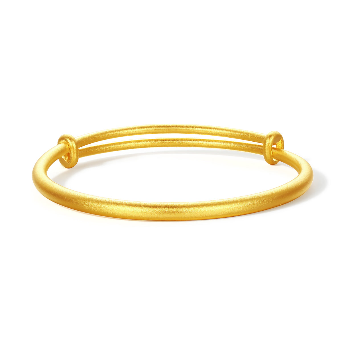 999 24K Gold Bangle Bracelet 8-9g A1013611