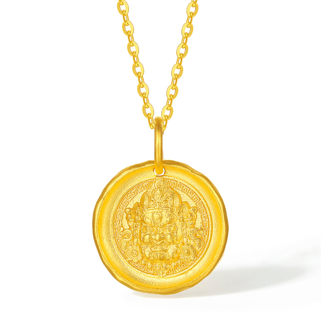 999 24K Gold Pendant 2.75-3.25g A0412782