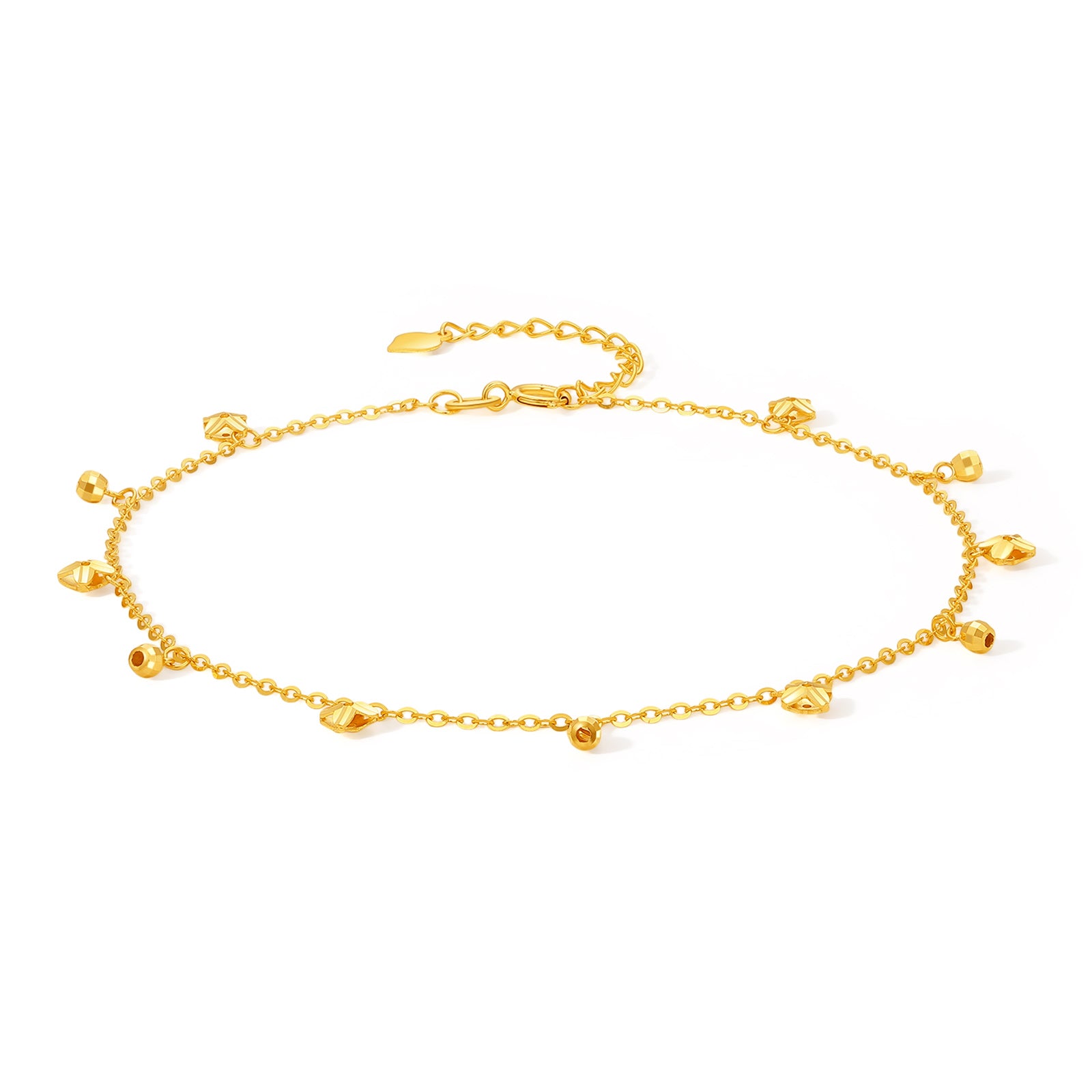 18K Yellow Gold Anklet 1.7-2g KH084781