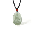 Pendant Hetian Jade Agate 6-6.5mm Guanyin Y0411976
