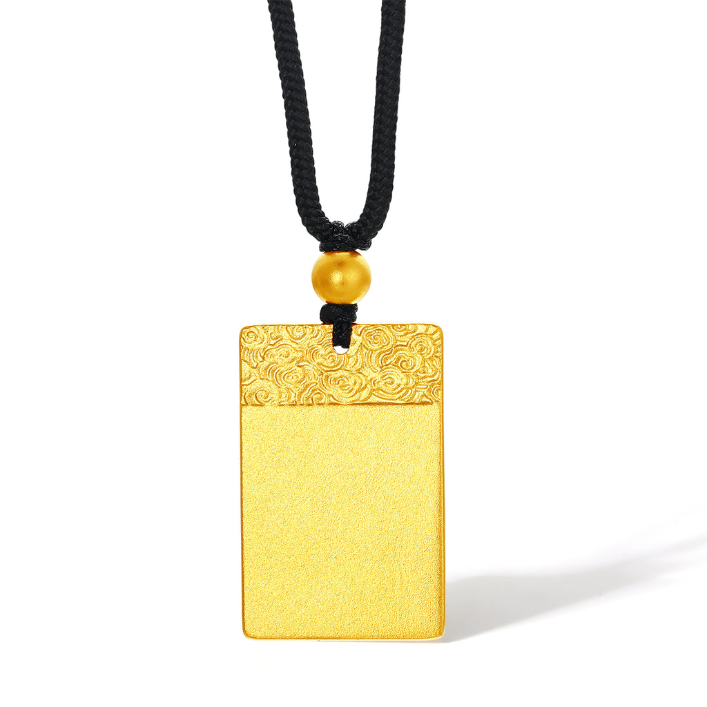 999 24K Gold Pendant 10-12g A0413622