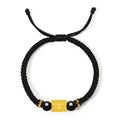 24K Gold String Bracelet 1.4-1.7g A1713143