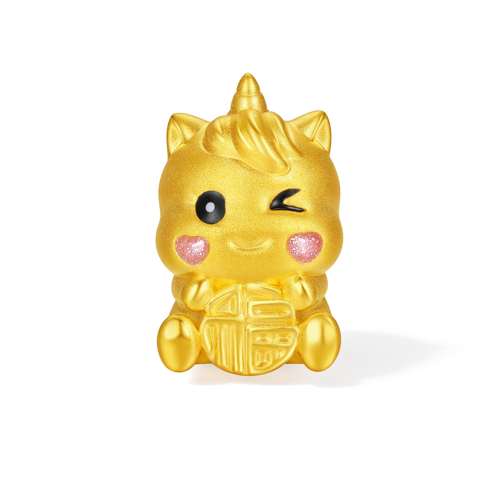 'Year of the Horse' 24K Gold Bracelet Horse Fortune Fu 0.6-0.8g 16cm-22cm A1715948