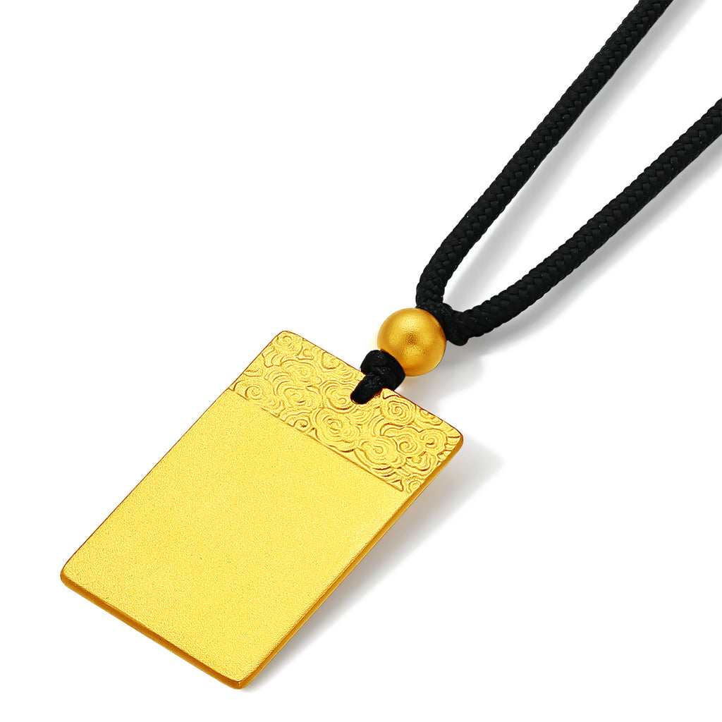 999 24K Gold Pendant 10-12g A0413622