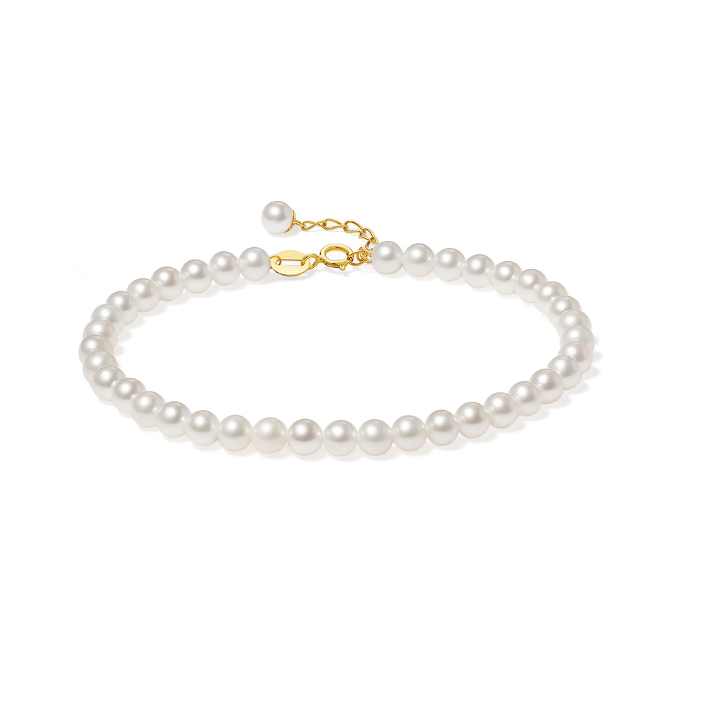 18K金鍊手鍊，珍珠，0.22-0.25克，貨號X078933