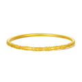999 24K Gold Bangle Bracelet 30-36g A1012815