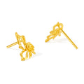 "Fantasy Forest" 999 24K Gold Earrings Butterfly 1.3-1.7g A0913906