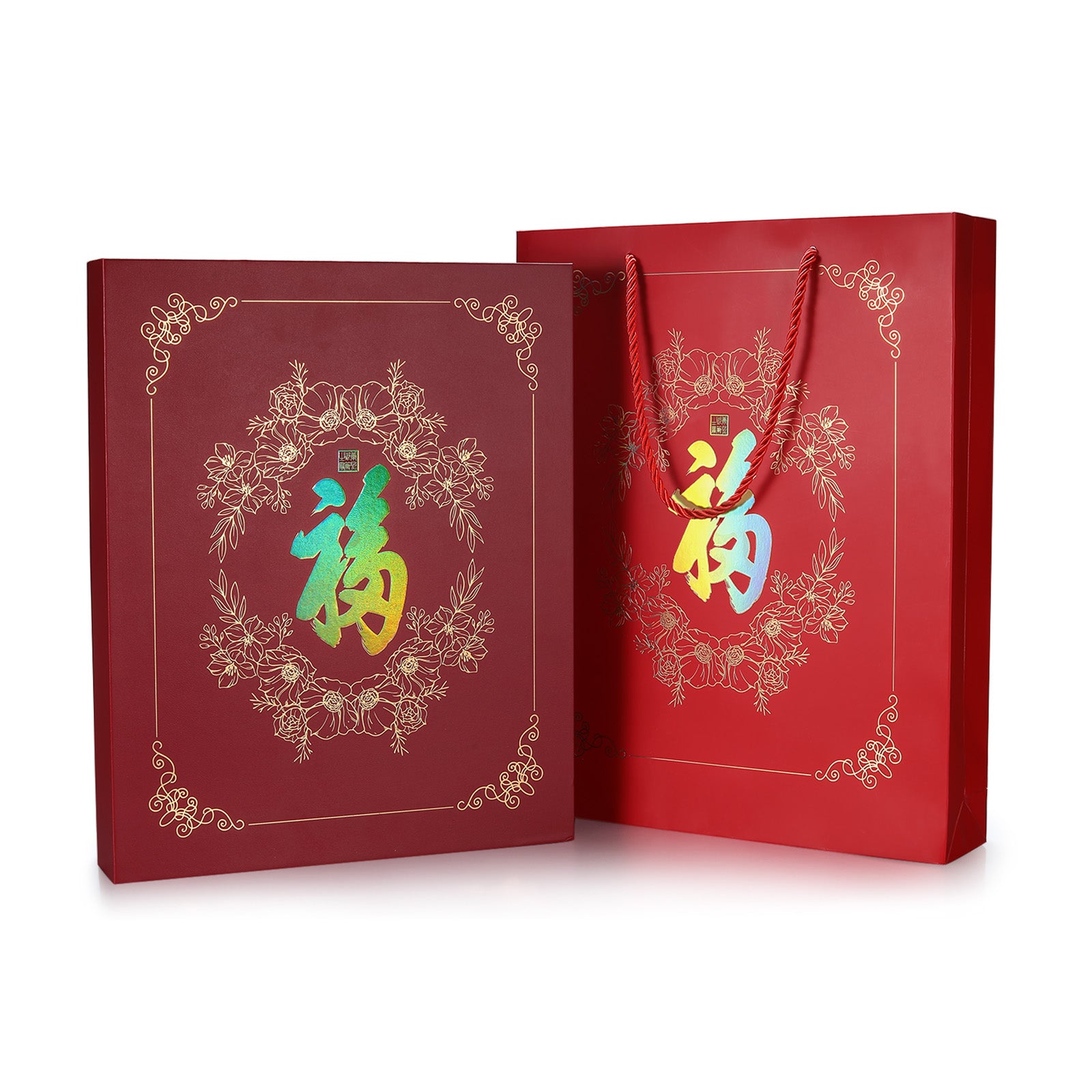 999.9 24K Gold Ornament 0.02g Blessing 福 Fu A1522228