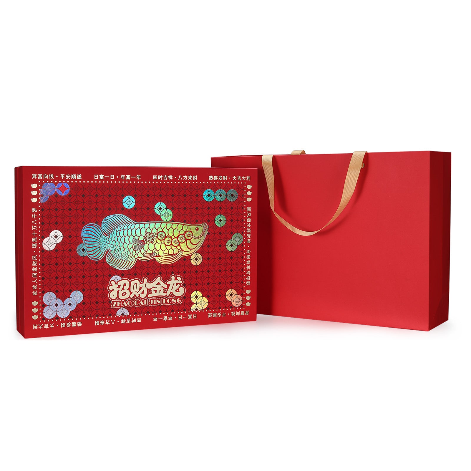 999.9 24K Gold Ornament 0.03g Surplus every year 年年有餘 A1522227