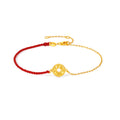 24K Gold Chain Bracelet Coin 1.5-1.8g A0724562