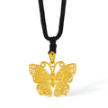 999 24K Gold Pendant Butterfly 6-7g A0413514