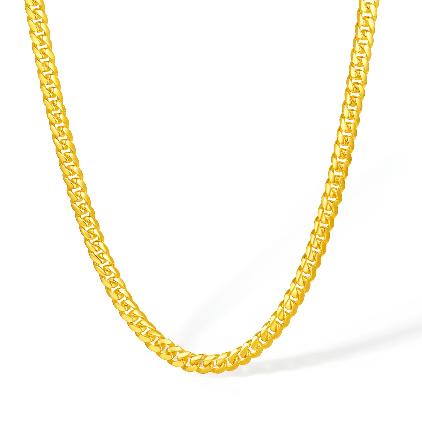 999 24K Gold Necklace 36-41g A0513518