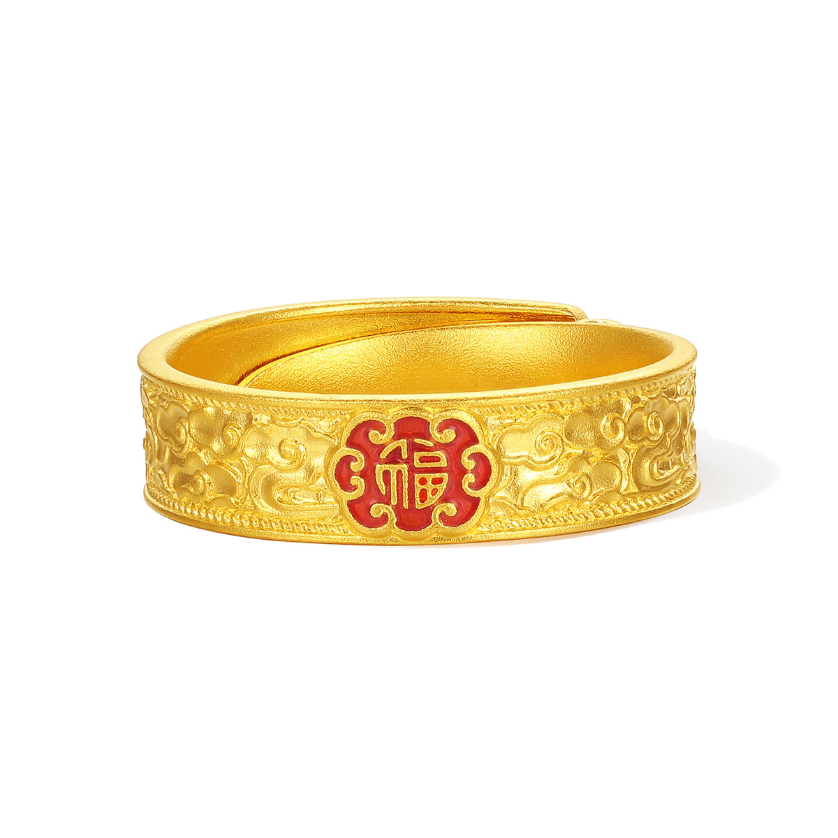 "Wah Kwong" 999 24K Gold Ring 7-9g A0115058