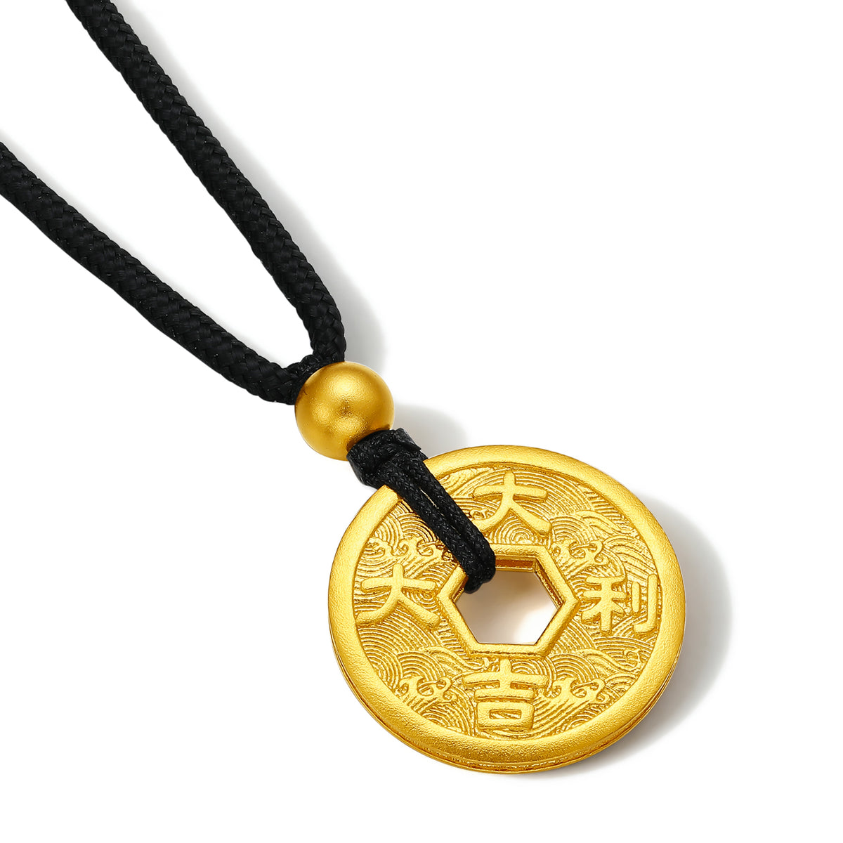999 24K Gold Pendant 6-7g A0413515