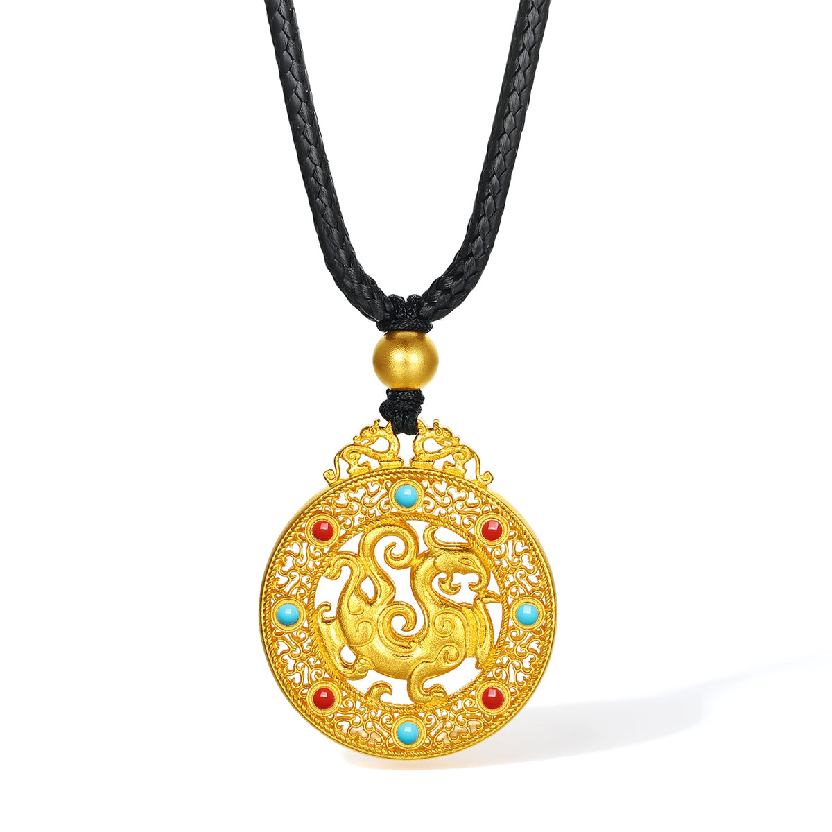 "Wah Kwong" 999 24K Gold Pendant 10-12g A0415060