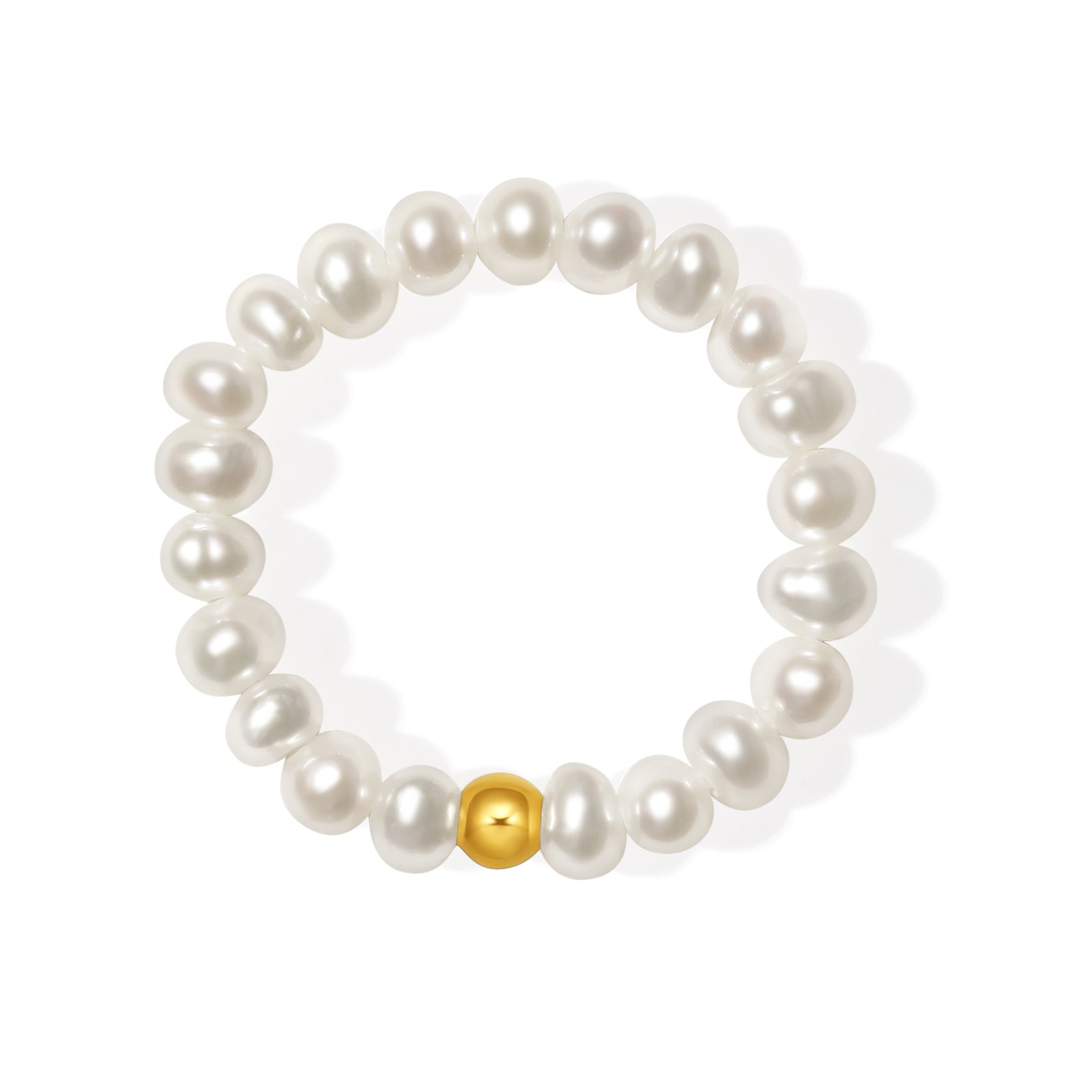 18K Yellow Gold Ring 3-3.5mm X019420