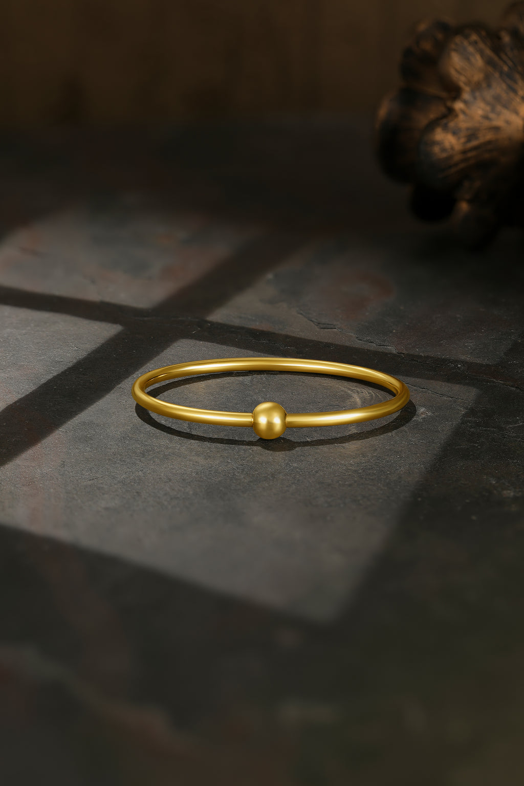 999 24K Gold Bangle Bracelet 10.5-11.5g AB107520