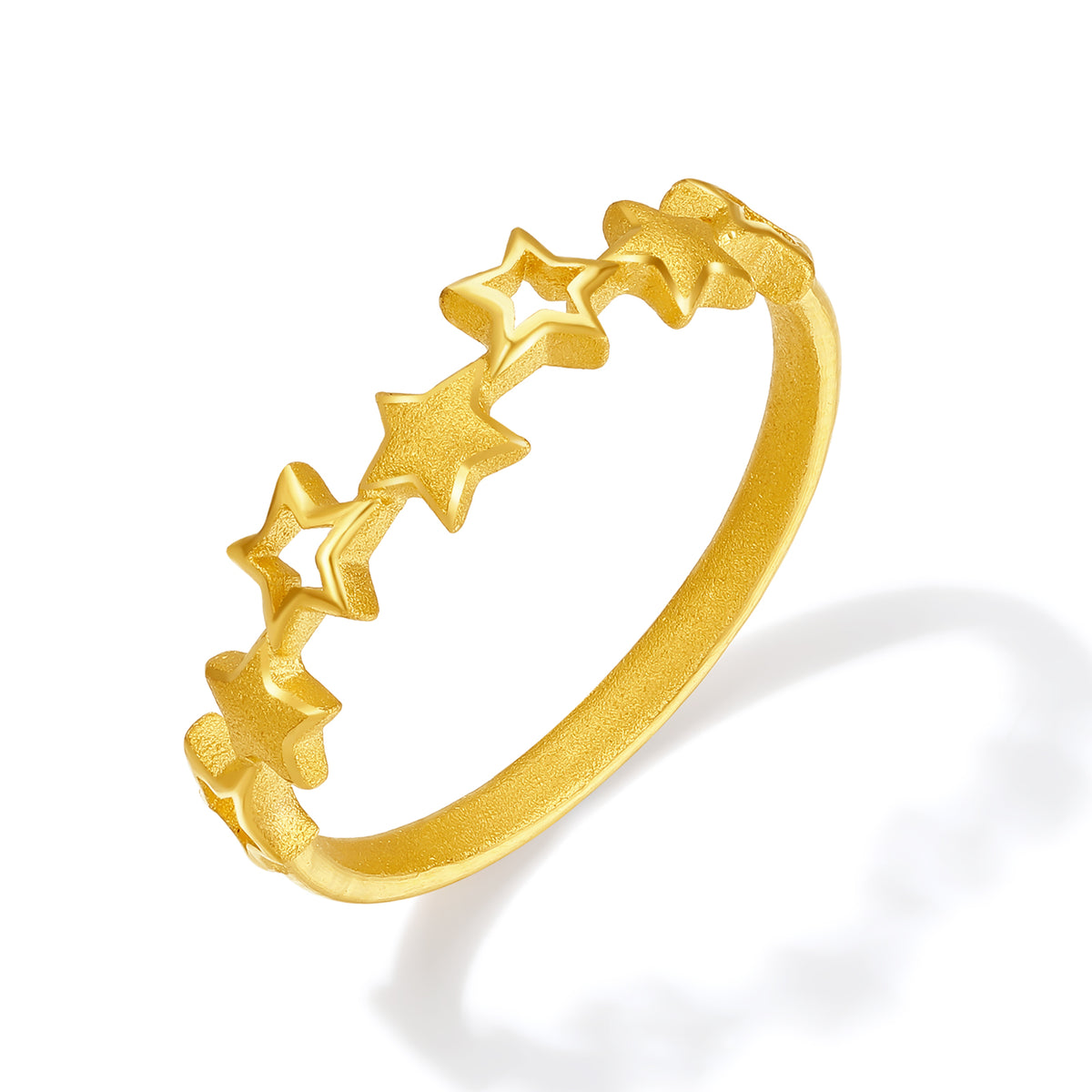"Fantasy Forest" 999 24K Gold Ring            Star 1.7-2.6g A0113809