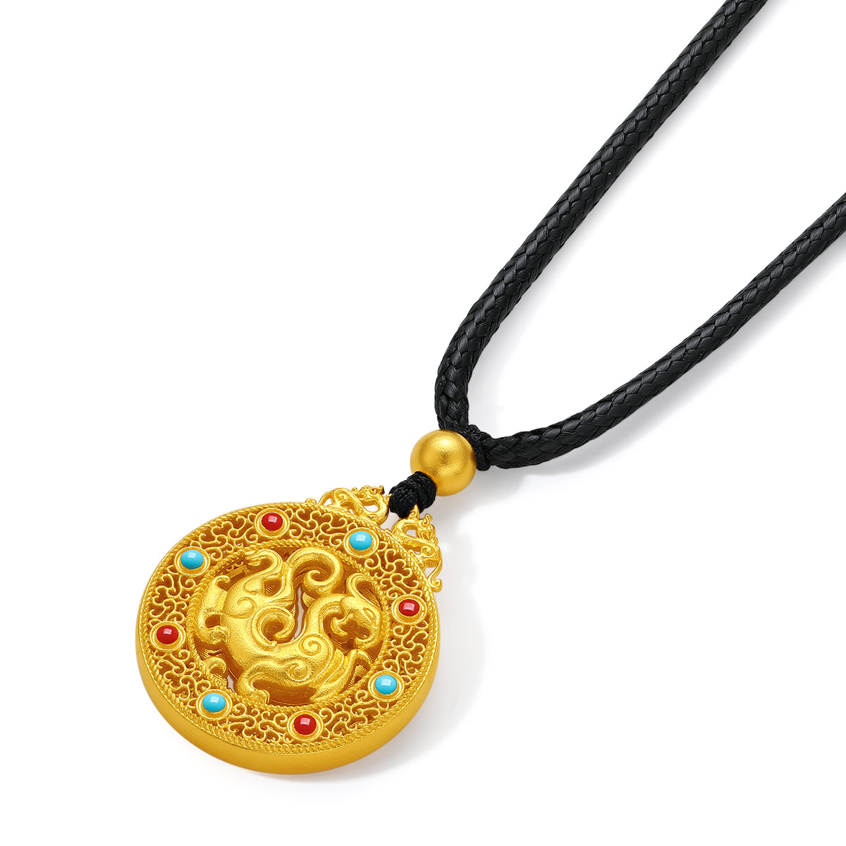 "Wah Kwong" 999 24K Gold Pendant 10-12g A0415060