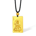 999 24K Gold Pendant Bodhisattva 22-24g A0413639