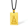 999 24K Gold Pendant Buddha 22-24g A0413640