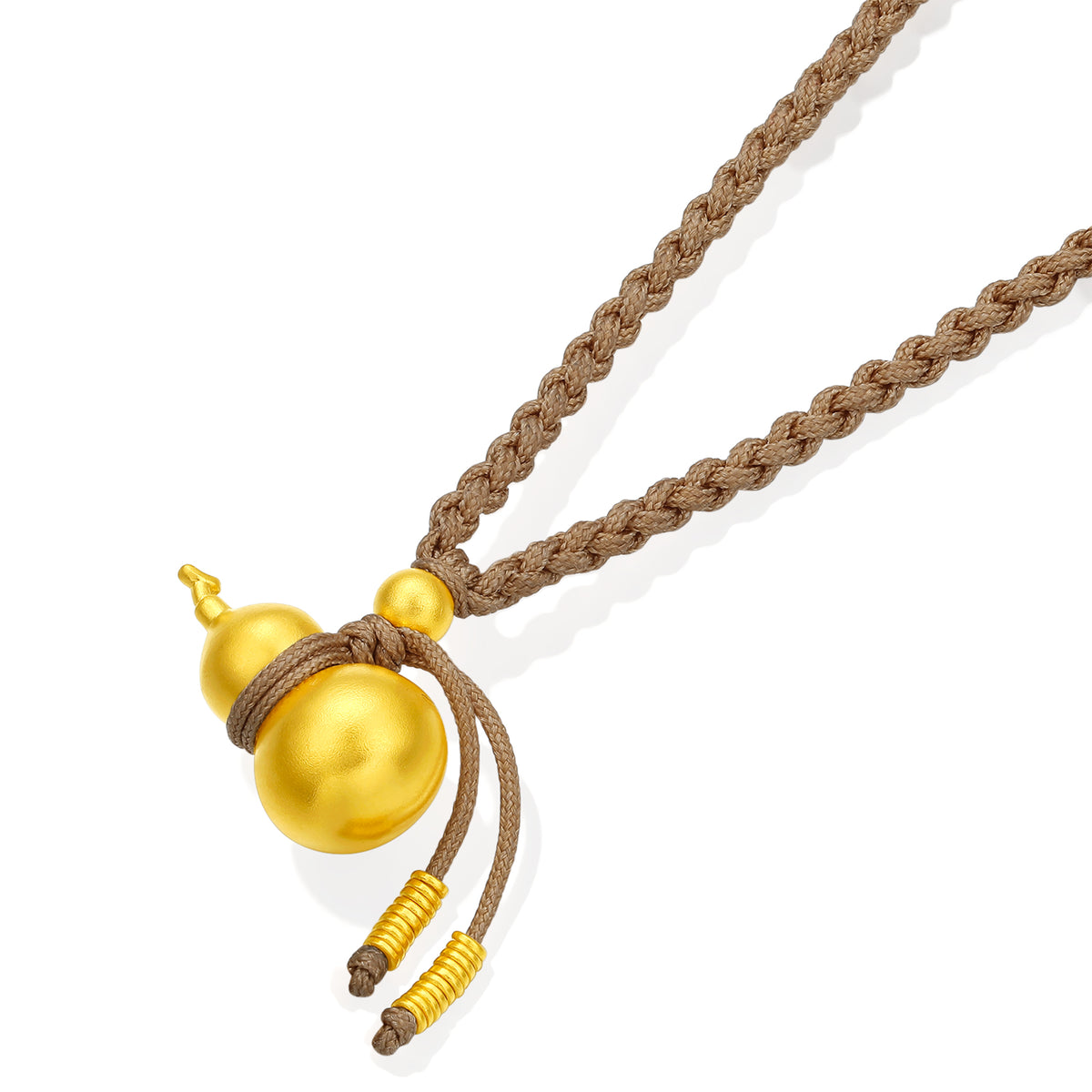 999 24K Gold Pendant Gourd 4.6-5g A0415235