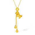 "Year of the Horse" 24K Gold Pendant Horse Coin 1.7-2g A0422088
