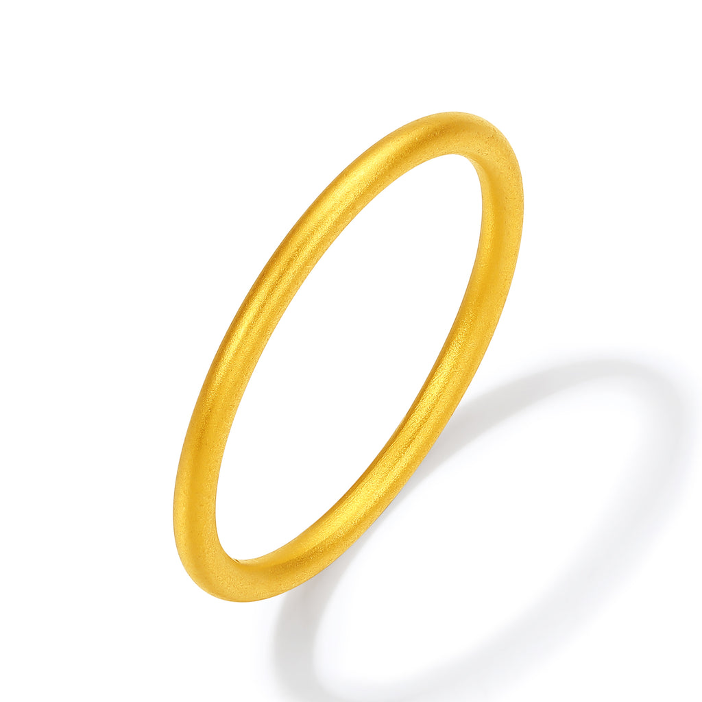 24K Gold Ring 0.5-0.6g A0114680