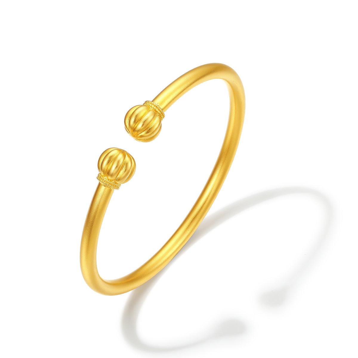 999 24K Gold Bangle Bracelet 27-30g A1013571