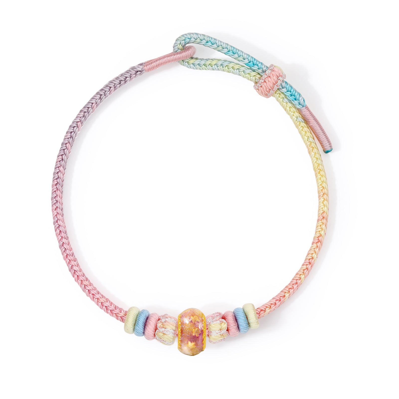 "Pop wu~" 24K Gold Charm Bracelet  0.5-0.65g A1615615