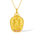"九華山"  24K 金吊墜 地藏菩薩 A0415251