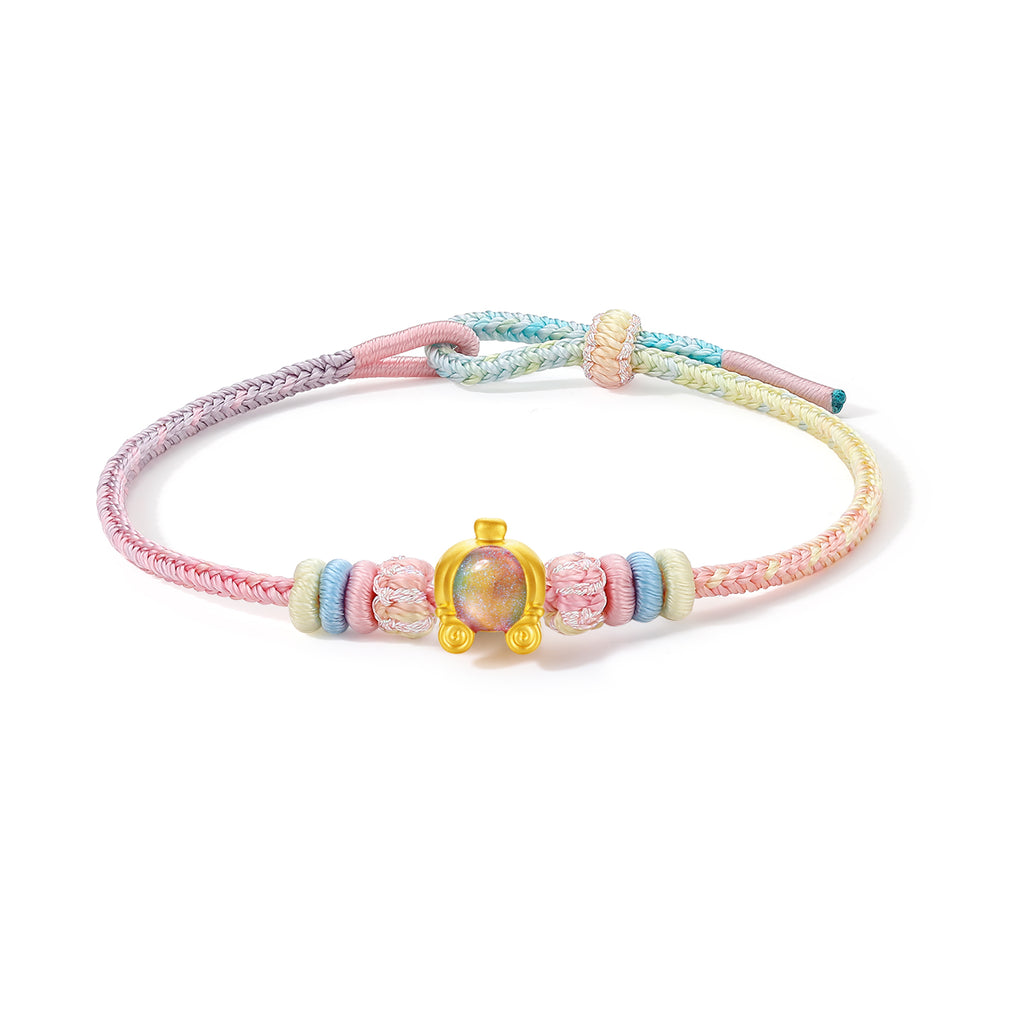 "Pop wu~" 24K Gold Charm Bracelet  0.4-0.6g A1615618