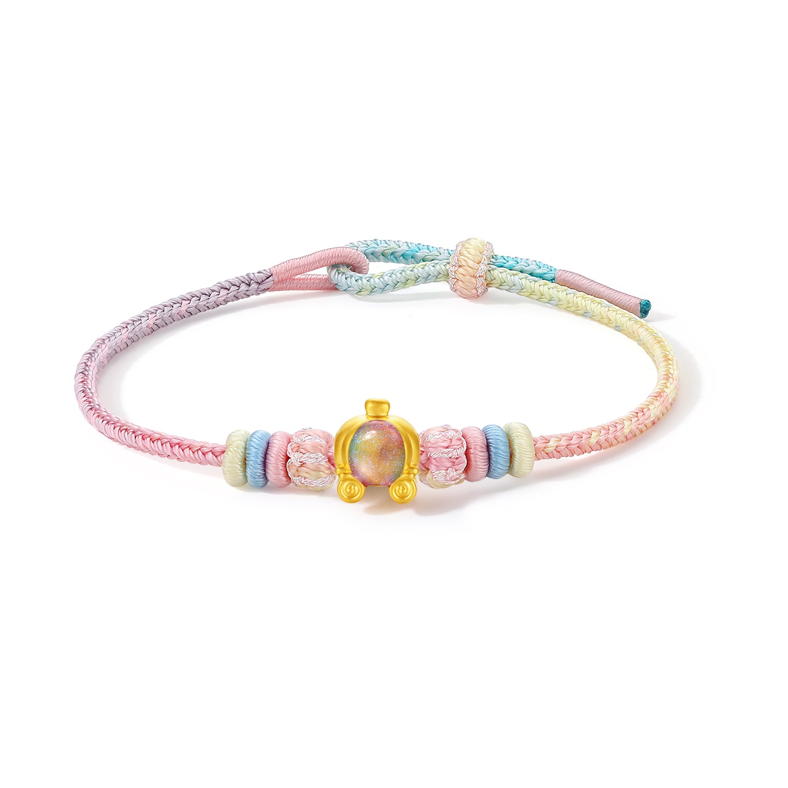 "Pop wu~" 24K Gold Charm Bracelet  0.4-0.6g A1615618